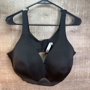 Cacique Bra 44D Full Coverage Lightly Lined No Wire Lane Bryant Black Preowned